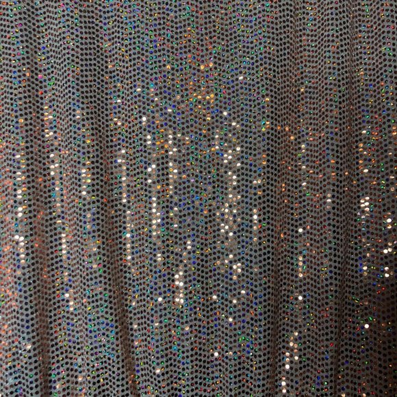 Good Time USA Champagne Sparkle Dress 2x - Picture 4 of 10